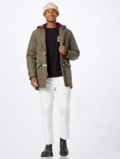 Indicode Jeans Tussenjassen Tussenjas Baltico Heren Kaki -Indicode Jeans Verkoop 470e4388b5cade1ba009af5c2a3afd84