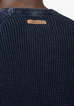 Indicode Jeans Crewneck Truien Trui Rockford Heren Blauw -Indicode Jeans Verkoop 4825a8a089ef492ffcd6346f0f1c9d50