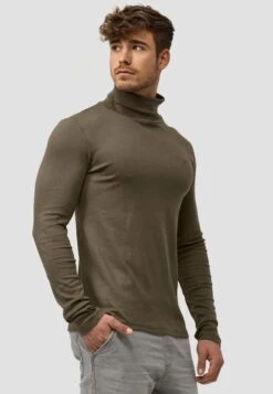 Indicode Jeans Sweater - Army -Indicode Jeans Verkoop 49271e7cf60b488ebe6b803d61c0347c