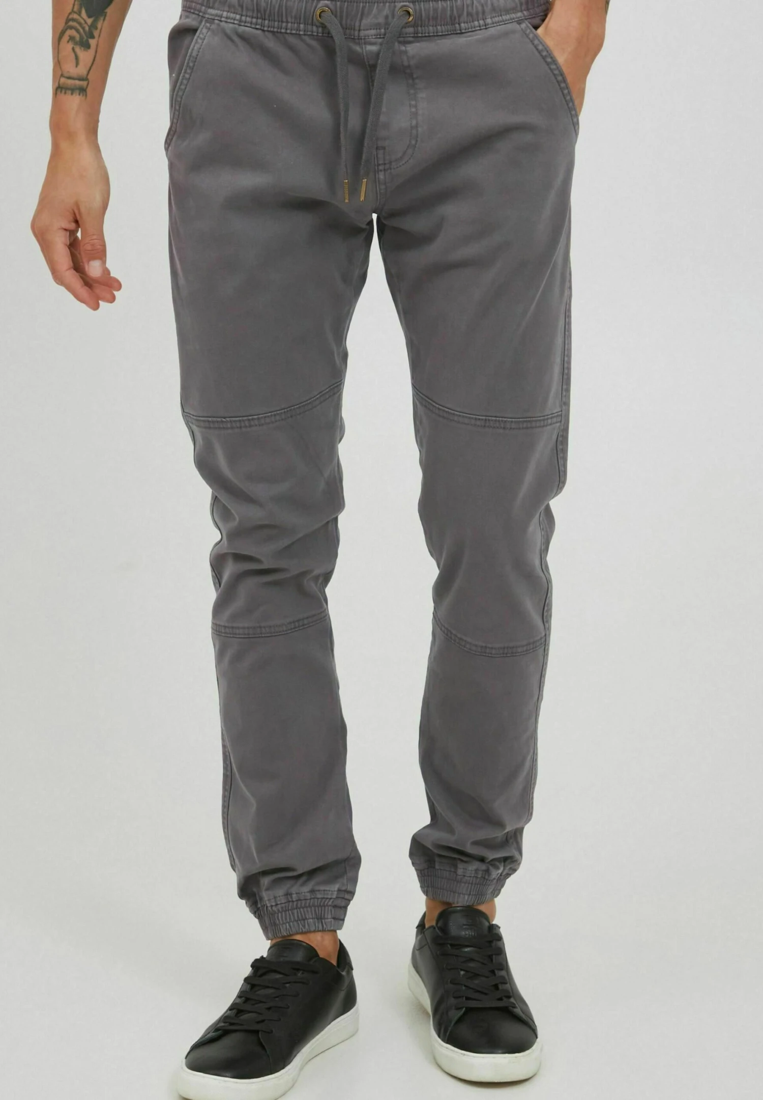 Indicode Jeans Idbrontus - Jeans Tapered Fit - Dark Grey 1 Indicode Jeans Idbrontus - Jeans Tapered Fit - Dark Grey