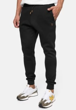 Indicode Jeans Sweatpants Tapered Broek Alejandra Heren Zwart -Indicode Jeans Verkoop 49b63e5e55b5fddff5978abb8d21dfc4