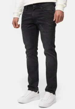 Indicode Jeans Incoil - Straight Leg Jeans - Vintage Black -Indicode Jeans Verkoop 4a43828855b0454b94cf239868cfc4eb
