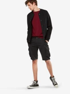 Indicode Jeans Cargo Shorts Regular Cargobroek Monroe Heren Zwart -Indicode Jeans Verkoop 4a9ce507e4e8ae723feb70aee1afccc2