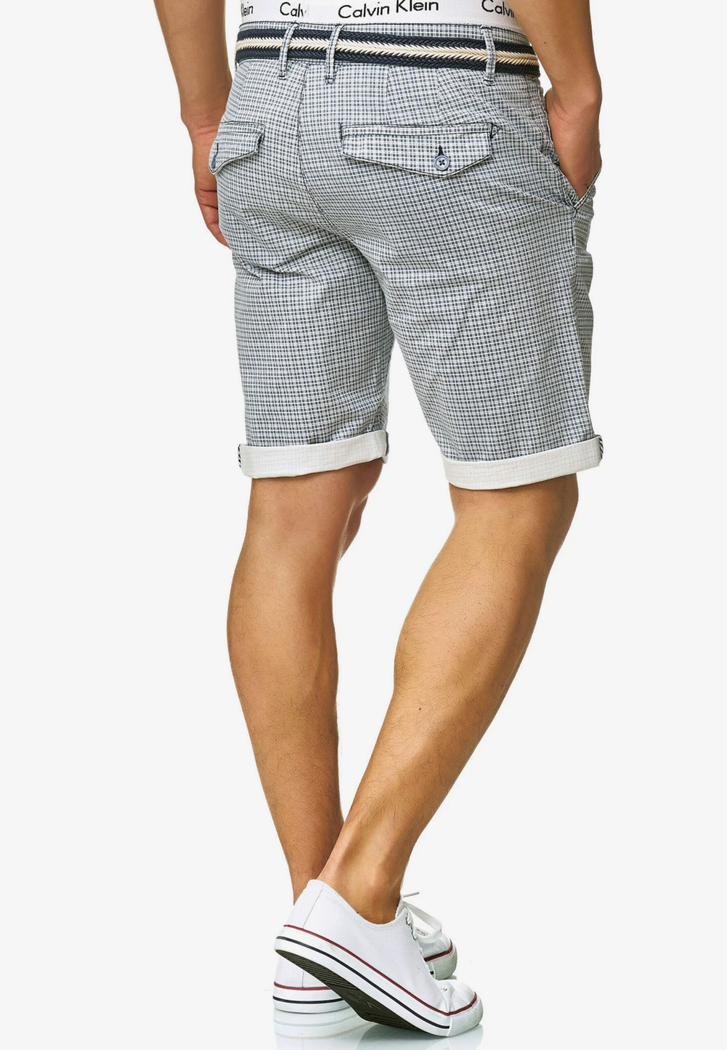 Indicode Jeans Shorts Regular Broek Bourchier Heren Blauw 4 Indicode Jeans Shorts Regular Broek Bourchier Heren Blauw - Image 4