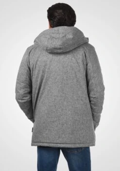 Indicode Jeans Parkas Winterparka Scipio Heren Grijs -Indicode Jeans Verkoop 4ae27b14b64b654eb05841dfed48d287