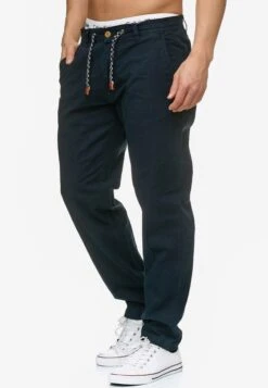 Indicode Jeans Pantalons Regular Broek Veneto Heren Navy -Indicode Jeans Verkoop 4b0238f50b74f848444545c38d2e816f