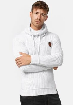 Indicode Jeans Keshawn - Trui - Weiss -Indicode Jeans Verkoop 4b0e316868c2494e8c3aa31af5e30ffc