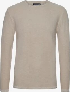 Indicode Jeans Crewneck Truien Trui Karpo Heren Beige