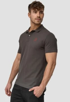 Indicode Jeans Polos Shirt Wadim Heren Donkergrijs -Indicode Jeans Verkoop 4cbe73bffa3fba6ceb82cb1d9fb672b9