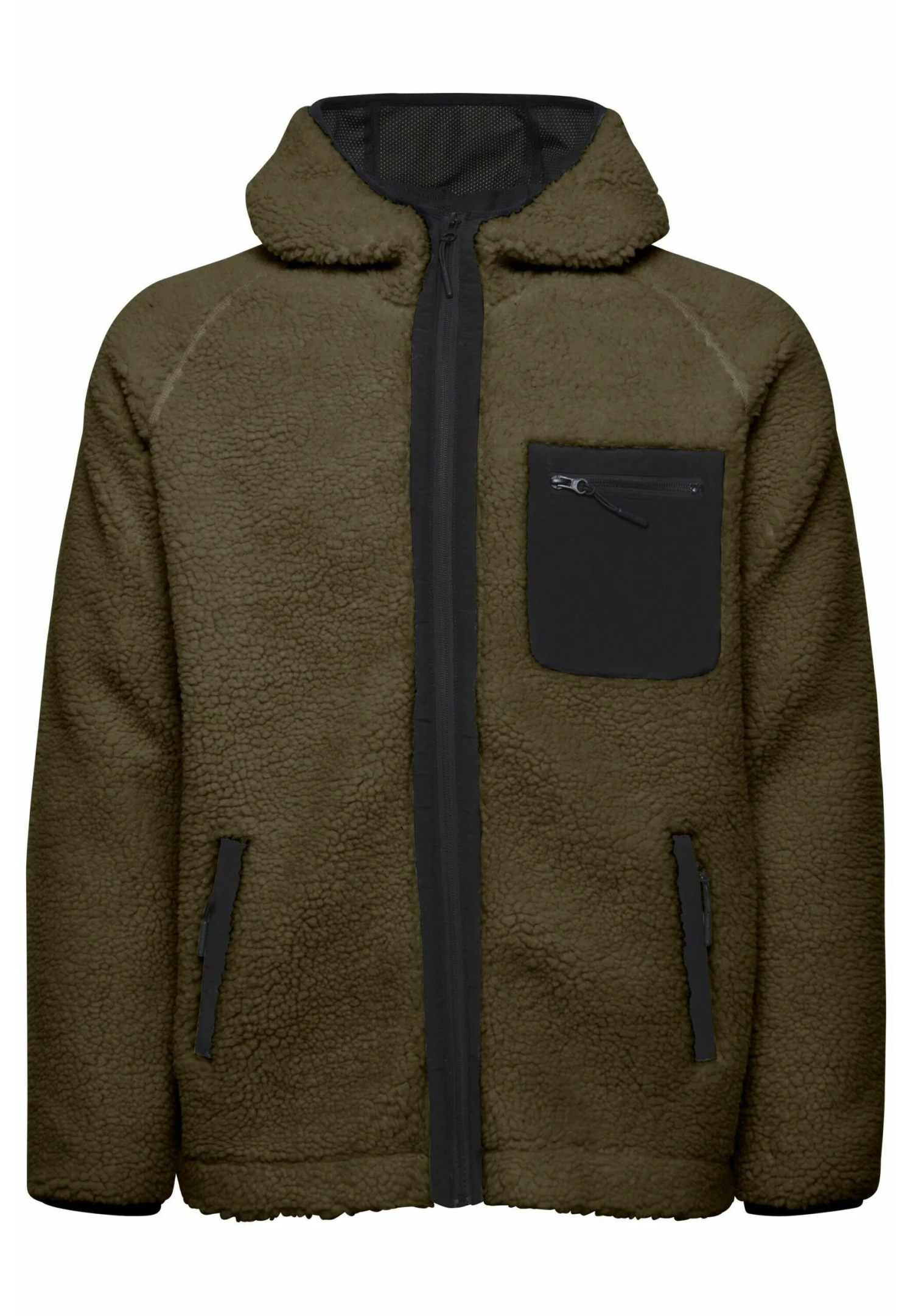 Indicode Jeans Fleecejas - Army 6 Indicode Jeans Fleecejas - Army - Image 6