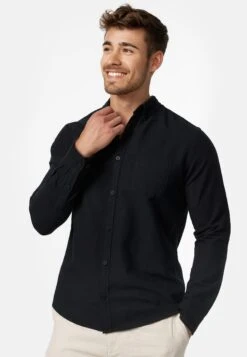 Indicode Jeans Langarm Kepner - Overhemd - Ultra Black -Indicode Jeans Verkoop 4db3a819d8224f29b05ff95e250fa57c