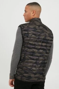 Indicode Jeans Bodywarmers Bodywarmer DAVIDE Heren Groen -Indicode Jeans Verkoop 4e3272d4a60e723d9f18d1b19a58ad4e