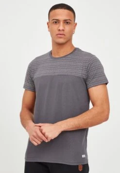 Indicode Jeans Idrosto - T-Shirt Print - Pewter