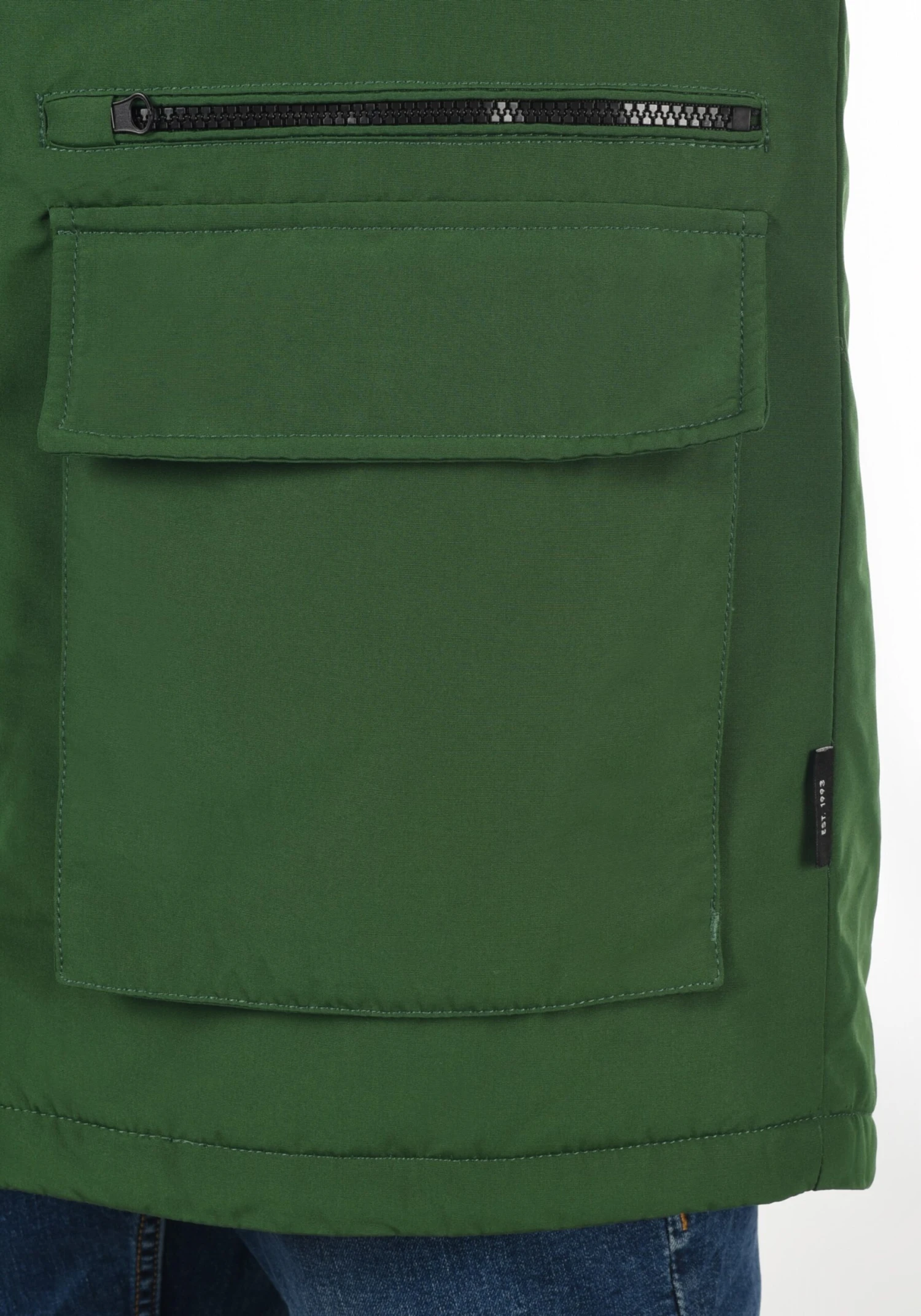 Indicode Jeans Parkas Winterparka Ruffy Heren Groen 6 Indicode Jeans Parkas Winterparka Ruffy Heren Groen - Image 6