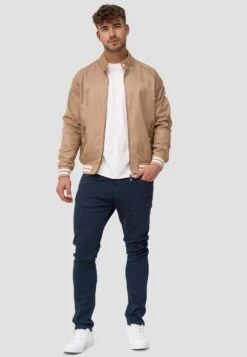 Indicode Jeans Tussenjassen Tussenjas Ayser Heren Beige -Indicode Jeans Verkoop 4ef9a7c1b33d5e7796a0201e0f8eb490