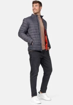 Indicode Jeans Tussenjassen Tussenjas Amare Heren Donkergrijs -Indicode Jeans Verkoop 4f50286da89c1d84a3df1549a60e6ae0