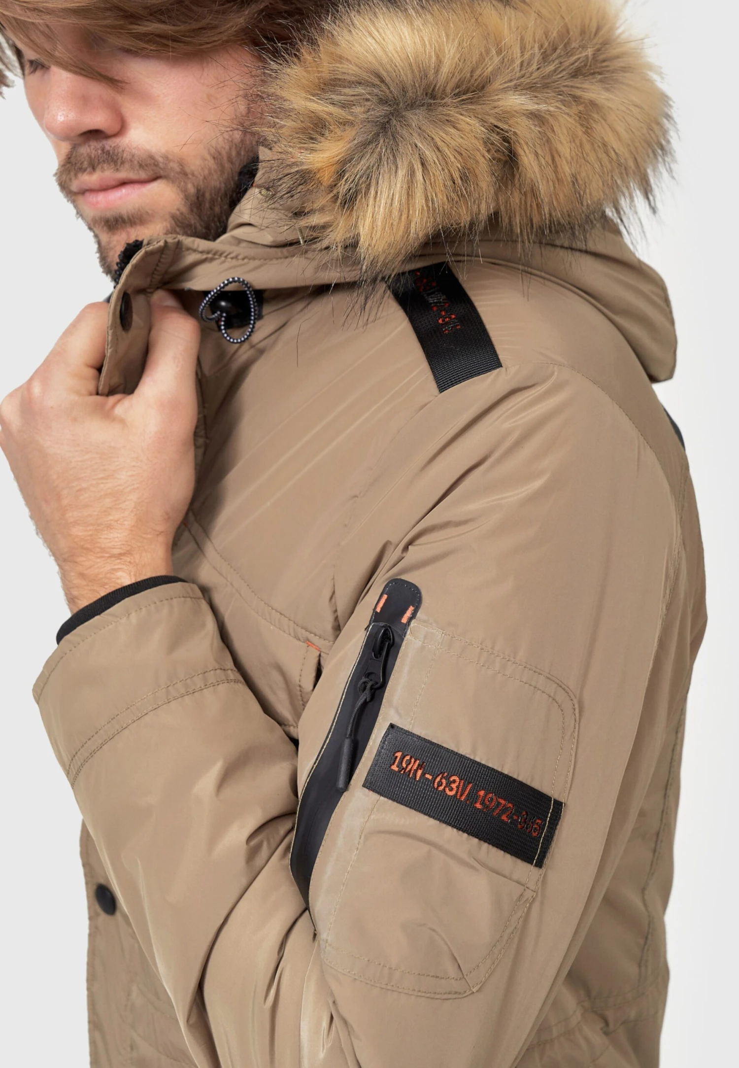 Indicode Jeans Parkas Winterparka Carpelan Heren Bruin 6 Indicode Jeans Parkas Winterparka Carpelan Heren Bruin - Image 6
