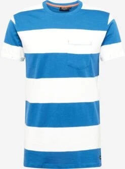 Indicode Jeans T-shirts Shirt Linus Heren Azuur