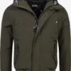 Indicode Jeans Winterjassen Winterjas Albany Heren Donkergroen