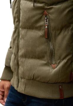 Indicode Jeans Winterjassen Winterjas Adeline Heren Olijfgroen -Indicode Jeans Verkoop 50e75ec8b59132ac1af924beea399b0f