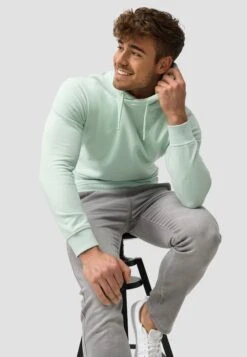 Indicode Jeans Simpson - Hoodie - Quiet Wave -Indicode Jeans Verkoop 521a689eb15844538eb97c3e55c73b26