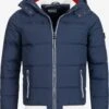 Indicode Jeans Winterjassen Winterjas Marlon Heren Navy