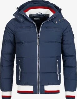 Indicode Jeans Winterjassen Winterjas Marlon Heren Navy