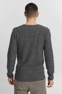 Indicode Jeans Crewneck Truien Trui Corto Heren Grijs -Indicode Jeans Verkoop 538a667ea620459a1e42756d1ec410c9
