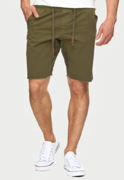 Indicode Jeans Carver - Jeansshort - Grren
