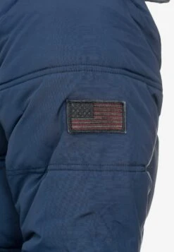 Indicode Jeans Winterjassen Winterjas Marlon Heren Navy -Indicode Jeans Verkoop 5499180d70c878573f9a71bf2c63e29d