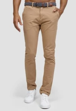 Indicode Jeans Chinos Regular Chino Massy Heren Beige -Indicode Jeans Verkoop 5698723a624f73afecbe957179103766