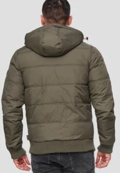 Indicode Jeans Winterjassen Winterjas Adrian ZA Heren Olijfgroen -Indicode Jeans Verkoop 56b9f3b6cb620ccd2bb394042bf1fd0b