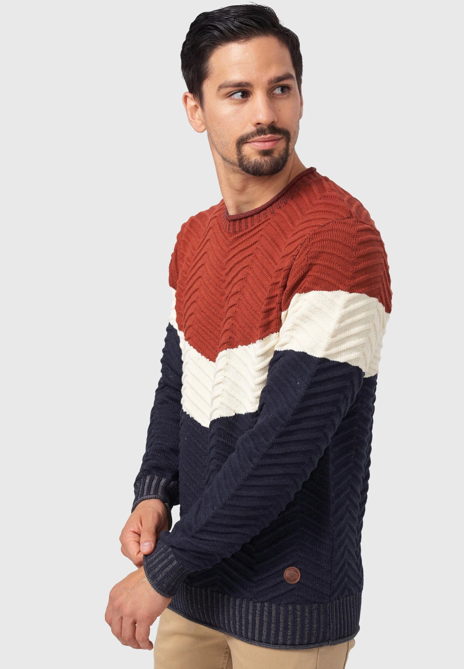 Indicode Jeans Dean - Trui - Arabian Spice 4 Indicode Jeans Dean - Trui - Arabian Spice - Image 4