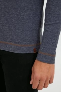 Indicode Jeans Longsleeves Shirt AMBROSIUS Heren Navy -Indicode Jeans Verkoop 579a28a81d5e525f8cea5b55d1ac254a