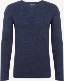 Indicode Jeans Crewneck Truien Regular Fit Trui Christian Heren Navy