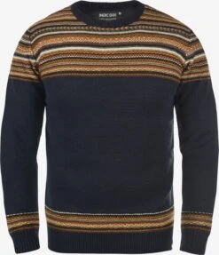 Indicode Jeans Crewneck Truien Trui Lurdes Heren Blauw