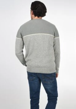 Indicode Jeans Crewneck Truien Trui Lynn Heren Grijs -Indicode Jeans Verkoop 57b73925edaedb7d4b595920bf328b15