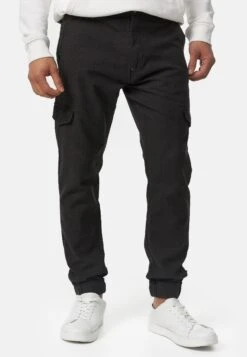Indicode Jeans Booth - Cargobroek - Black