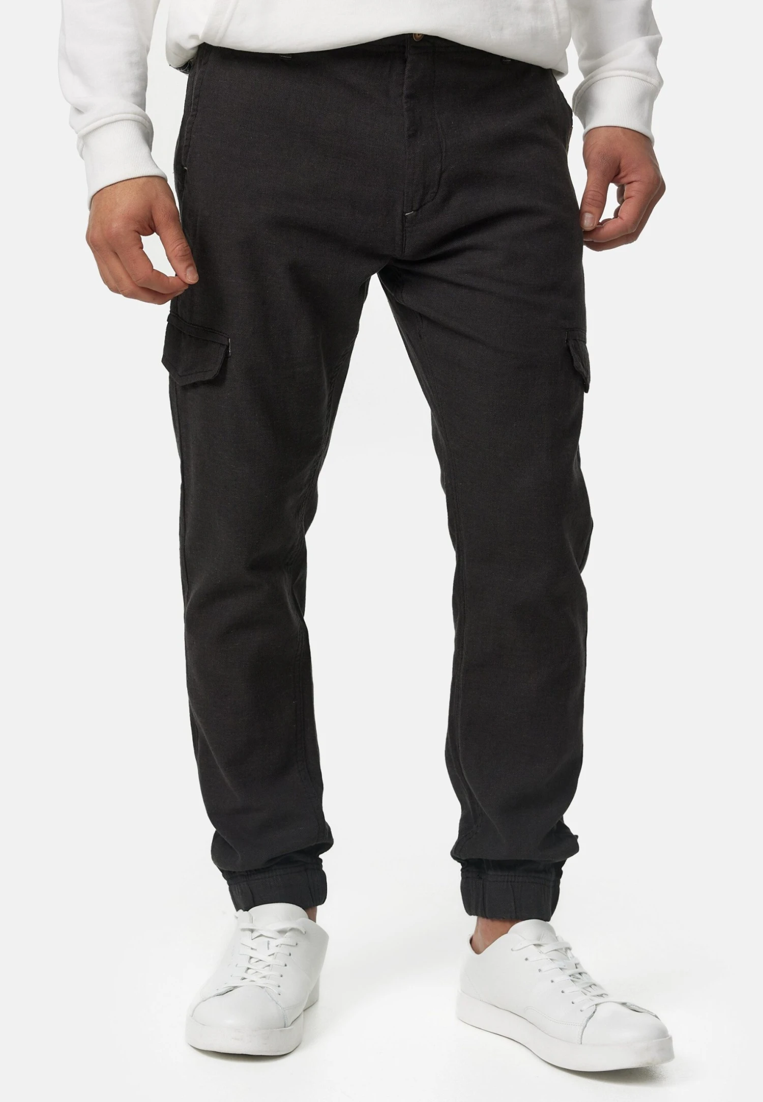 Indicode Jeans Booth - Cargobroek - Black 1 Indicode Jeans Booth - Cargobroek - Black