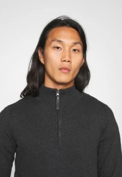 Indicode Jeans Ancona - Trui - Charcoal Mix -Indicode Jeans Verkoop 582e6201ba684348b19eaaeb1b5578b5