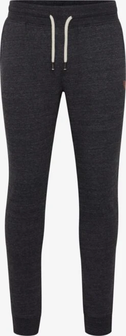 Indicode Jeans Sweatpants Tapered Broek Arkadius Heren Zwart Gemêleerd