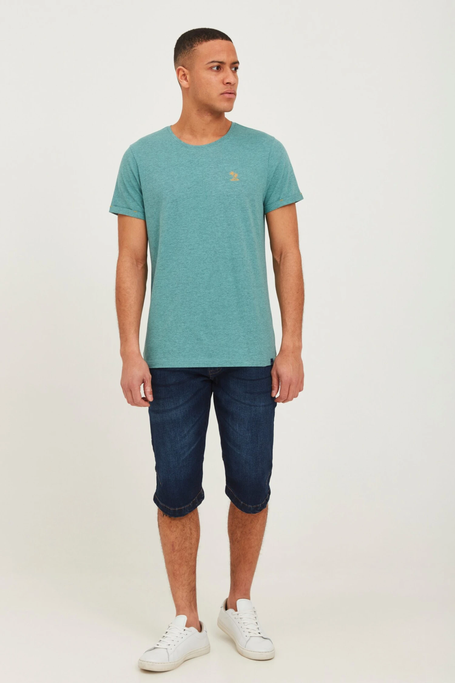 Indicode Jeans Denim Shorts Slimfit Jeans Quince Heren Donkerblauw 3 Indicode Jeans Denim Shorts Slimfit Jeans Quince Heren Donkerblauw - Image 3