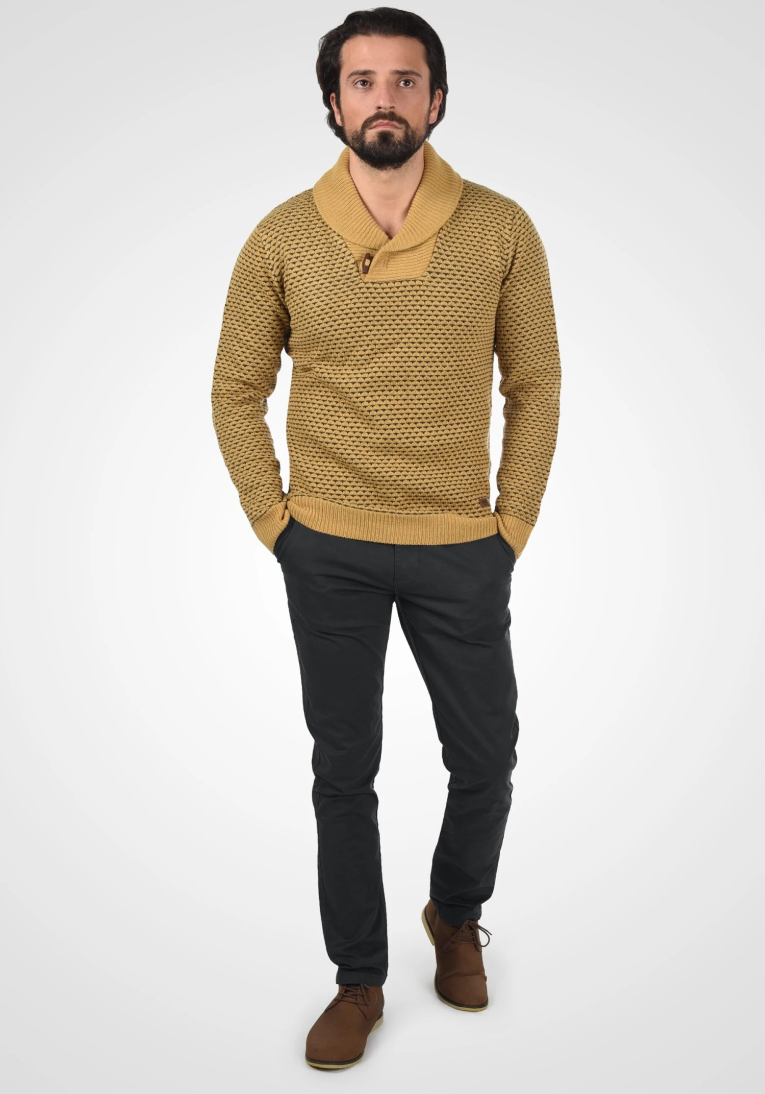 Indicode Jeans Chinos Regular Chino Penefal Heren Zwart 3 Indicode Jeans Chinos Regular Chino Penefal Heren Zwart - Image 3