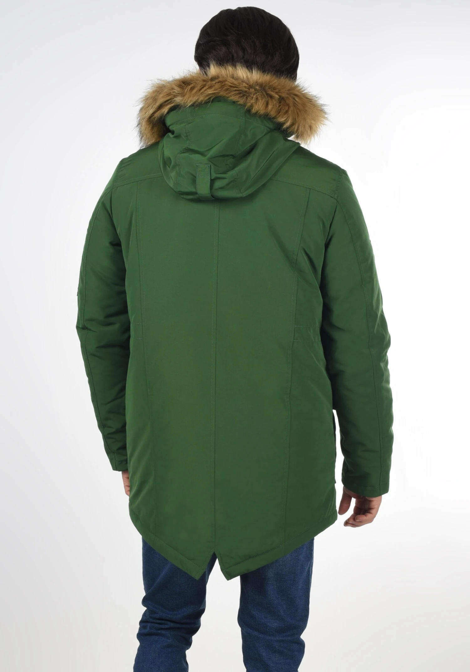 Indicode Jeans Parkas Winterparka Ruffy Heren Groen 4 Indicode Jeans Parkas Winterparka Ruffy Heren Groen - Image 4