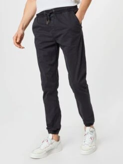 Indicode Jeans Pantalons Tapered Broek Fields Heren Zwart -Indicode Jeans Verkoop 58b64b3ce69937e214a6244dc76da9a0