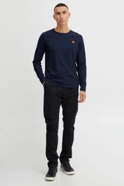 Indicode Jeans Longsleeves Shirt Heren Navy -Indicode Jeans Verkoop 58d873e523a7bf79e72e4eb09af76b93