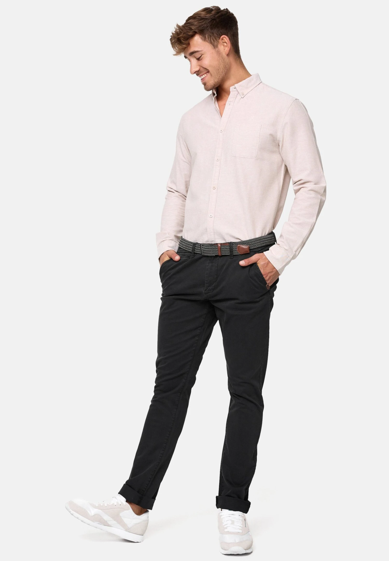 Indicode Jeans Chino - Black 2 Indicode Jeans Chino - Black - Image 2