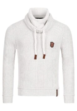 Indicode Jeans Keshawn - Trui - Weiss -Indicode Jeans Verkoop 5a055d8b694c4b80b7211c23b1c78e03