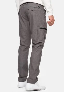 Indicode Jeans Analia - Cargobroek - Dk Grey -Indicode Jeans Verkoop 5a6b32f3e66d433b8c066056b0d234c6