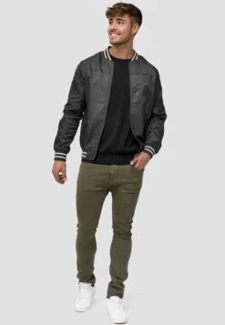 Indicode Jeans Tussenjassen Tussenjas Manos Heren Antraciet -Indicode Jeans Verkoop 5ace47b5cfcfa539aca66e7da37b0988